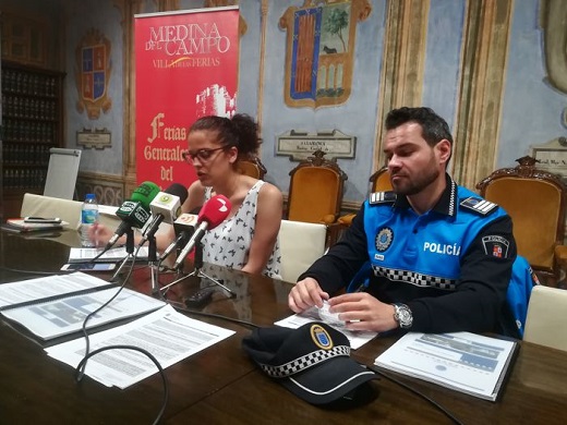 Juan Manuel González presentó la Memoria de la Policía Local de Medina del Campo 2018