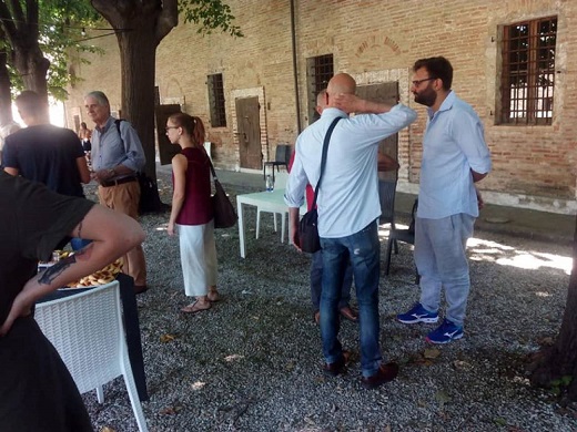 Participantes del programa Europoly, en una visita a Medina del Campo / Cadena Ser