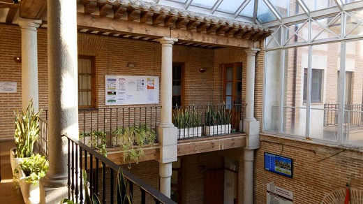 Patio de Columnas del Ayuntamiento de Medina del Campo