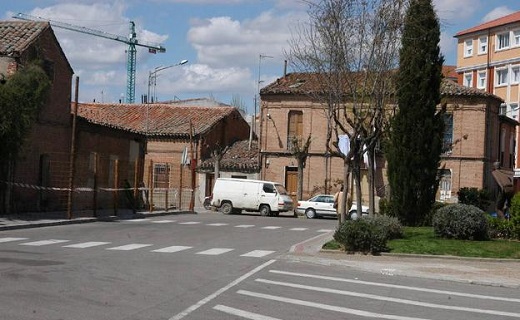 Plaza de San Agustín, en Medina del Campo. / F. J.
