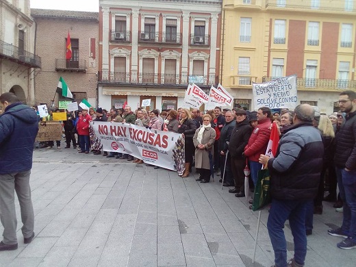 Ayer hicieron parada en Medina del Campo