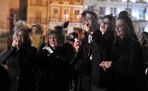 Participantes en el Carnaval de Medina en una anterior edición. / F. J.