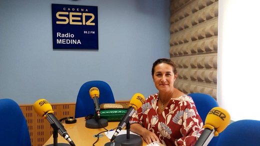 La portavoz popular, Olga Mohíno, asegura que el PSOE no dice la verdad con el servicio de pediatría / Cadena Ser
