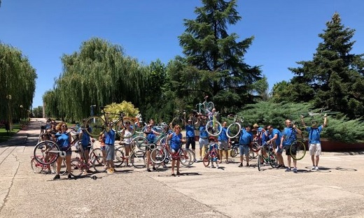 Medina del Campo acogió la cuarta quedada de bicis clásicas de los años 80 y fixies el pasado sábado