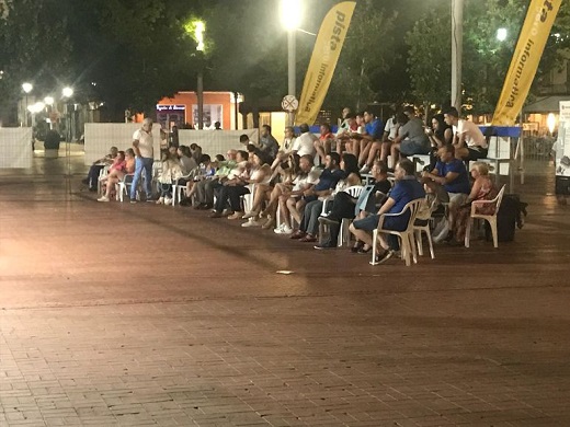 El público está acompañando en el Torneo de Pádel de Medina del Campo / Cadena Ser