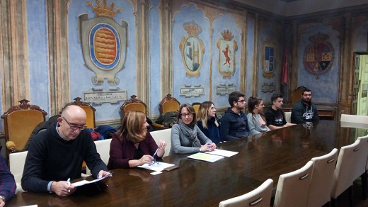 Alumnos del Centro Integrado de Formación Profesional que viajarán a Europa / Cadena Ser