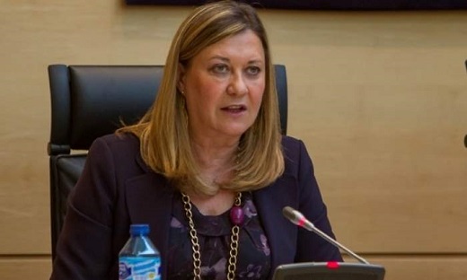 Pilar del Olmo, consejera de Economía y Hacienda