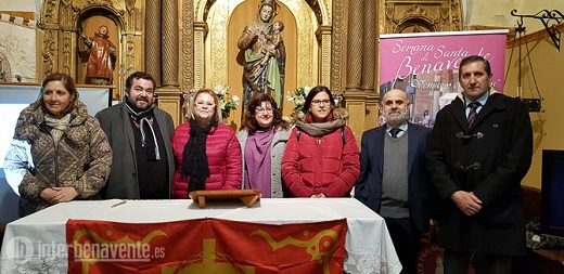 La Ermita Nuestra Señora del Amparo de Medina del Campo acogió hoy la presentación de nuestra Semana Santa.