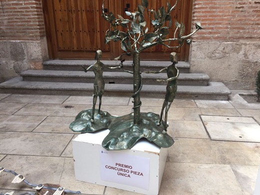 Las obras ganadoras del concurso "pieza única" forman parte del patrimonio artístico medinense / Cadena Ser