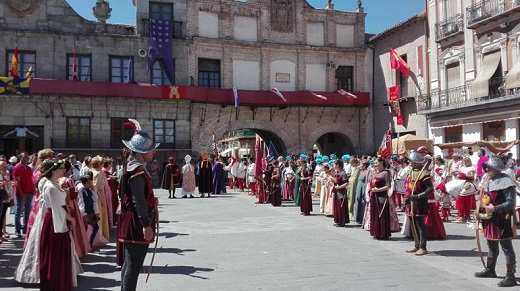 Uno de los desfiles vividos en la Feria Renacentista del pasado año / Cadena Ser