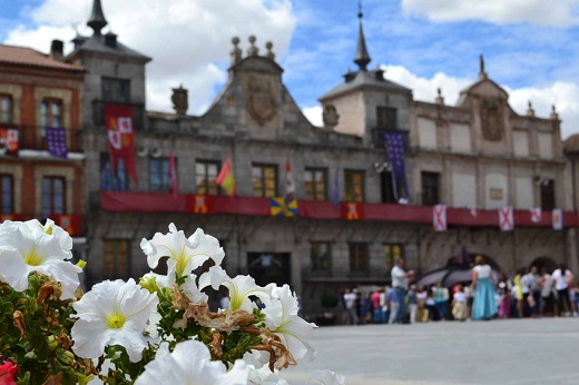 Fachada Ayuntamiento e Medina del Campo