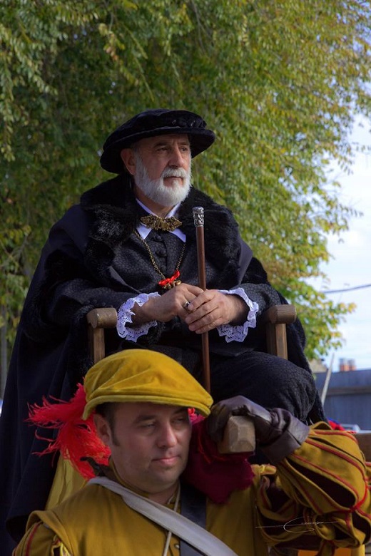 Carlos V en Medina del Campo.