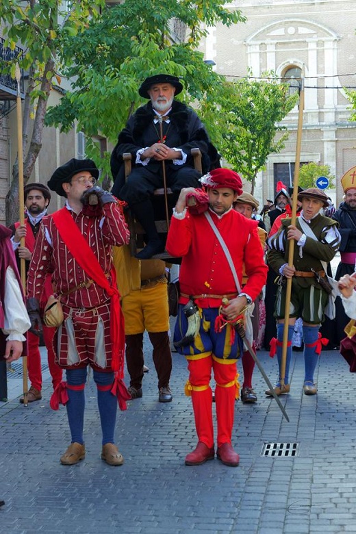 Carlos V en Medina del Campo.