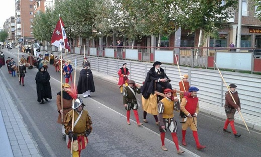 Uno de los momentos vividos el pasado año durante la recreación de la llegada de Carlos V / Cadena Ser