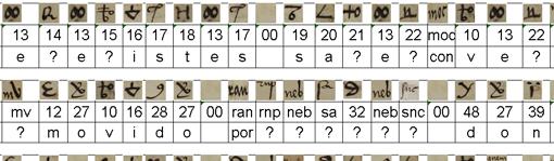 Combinatoria realizada por el CNI sobre las cartas