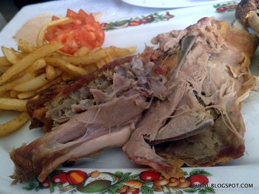 LECHAZO ASADO AL ESTILO DEL RESTAURANTE "VILLA DE FERIAS" DE MEDINA DEL CAMPO