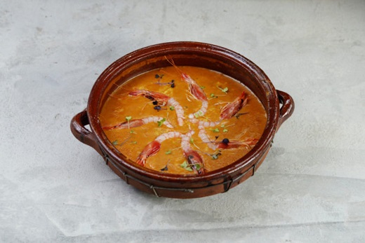 Arroz con bacalao y gambas del Restaurante Rosa del Mar, Palma de Mallorca. Luis de las Alas