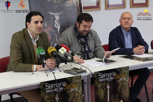 La Semana Santa Nava del Rey se presenta en la Junta de Semana Santa de Medina del Campo.