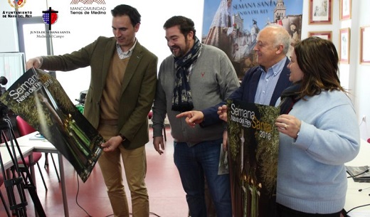 La Semana Santa Nava del Rey se presenta en la Junta de Semana Santa de Medina del Campo.