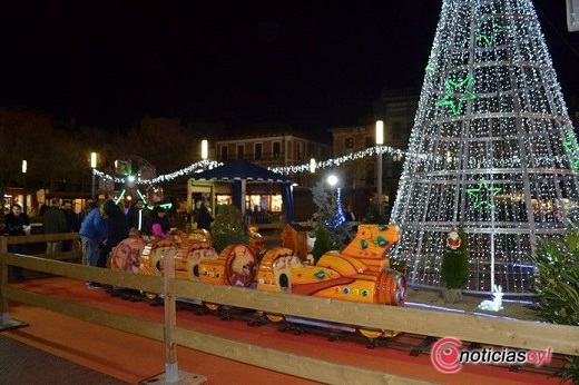 La zona infantil de la Plaza Mayor, ampliada en Medina del Campo