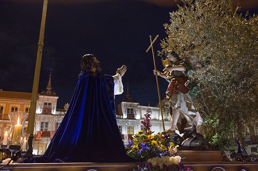 Cofradía de la Oración del Huerto y la Vera Cruz que serán los encargados de pregonar la Navidad 2018 en Medina del Campo