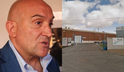 Jesús Julio Carnero acudirá a la fábrica, sobre cuya plantilla se ha presentado un expediente de extinción de empleo para sus más de 100 trabajadores.