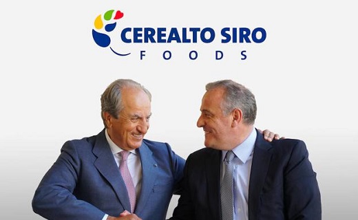 El presidente del Grupo Siro, José Manuel González Serna, junto al presidente de Cerealto, Luis Ángel López (D). / EL NORTE