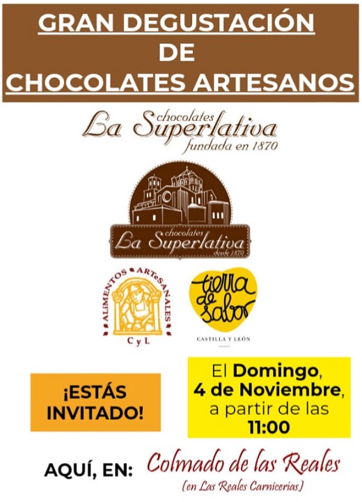 Gran degustación de chocolates artesanos