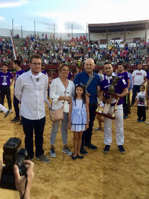 El zamorano, Dani Alonso, ganador del Concurso de Cortes de Medina del Campo