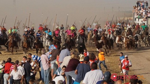 Encierro en Medina en 2016 (Foto: Juanes).