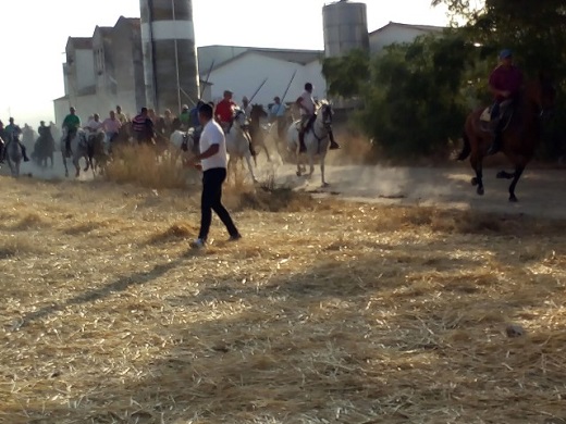 Uno de los encierros de Medina del Campo