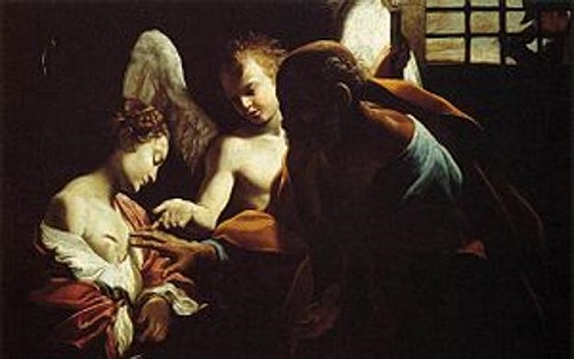 'San Pedro curando a Águeda', de Giovanni Lanfranco 'San Pedro curando a Águeda', de Giovanni Lanfranco