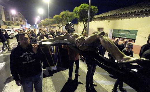 En la imagen el Cristo de la Penitencia. / FRAN JIMÉNEZ