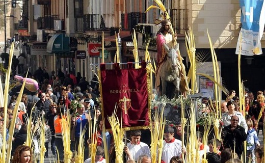 Procesión de La Borriquilla en Medina del Campo. / FRAN JIMÉNEZ