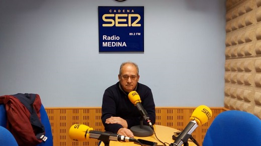 Francisco Jiménez del Bosque fotografía la Semana de Cine de Medina del Campo / Cadena Ser