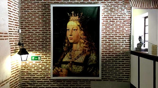 ” Retrato de la Reina Isabel la Católica ”Palacio Real de Isabel la Católica de Medina del Campo