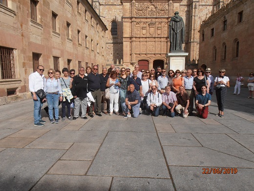 Excursión a Salamanca en día 22 de junio de 2019 - REGRESAMOS