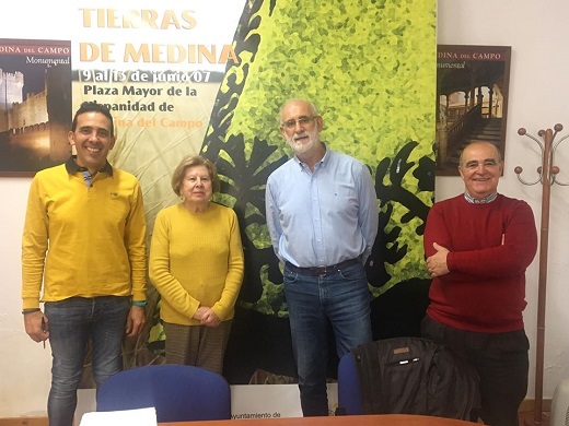 Reunión con el presidente de la Mancomunidad Tierras de Medina