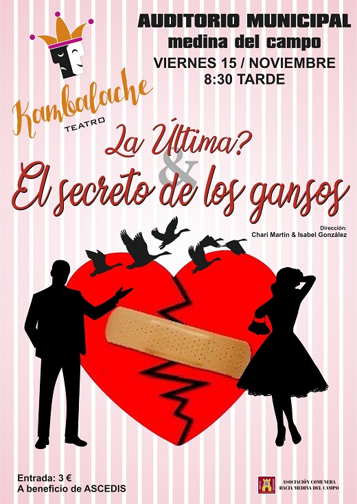 Actuación benéfica del Grupo de Teatro Kambalache el viernes 15 en el Auditorio Municipal de Medina del Campo