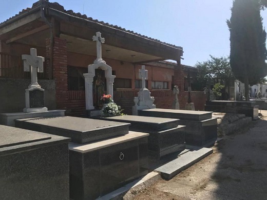El Cementerio de La Mota en Medina del Campo.