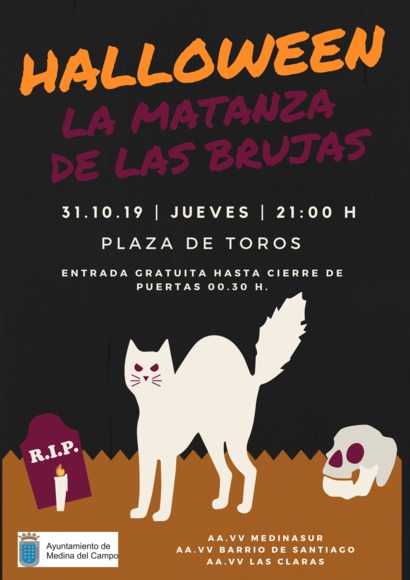 Medina del Campo celebra su noche de Halloween