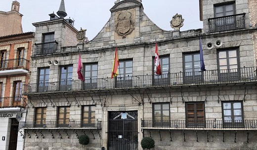 Fachada ayuntamiento de Medina del Campo