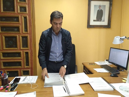 Luis Carlos Salcedo, concejal de Hacienda del Ayuntamiento de Medina / Cadena SER