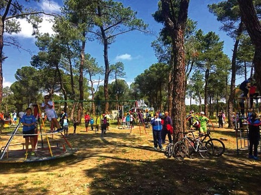 Medina comienza las actividades de su Feria Chica de San Antonio - Día de la Bicicleta.