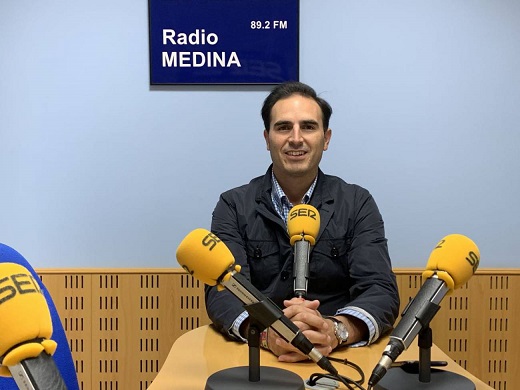 Guzmán Gómez ha repasado en Radio Medina la actualidad y proyectos del equipo de Gobierno / Cadena SER