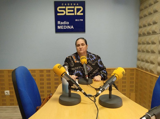 Mª Jesús Vázquez, concejal de Gana Medina / Cadena SER
