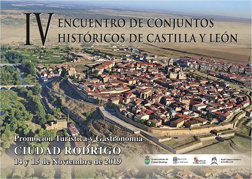 Cartel IV Encuentro de Conjuntos Históricos de Castilla y León