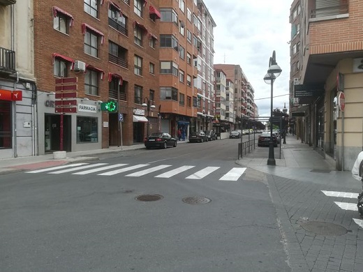 Calle Las Farolas de Medina del Campo