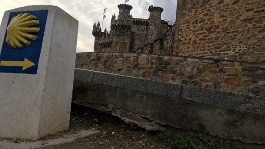 Camino de Santiago a su paso por Ponferrada. EUROPA PRESS - ARCHIVO