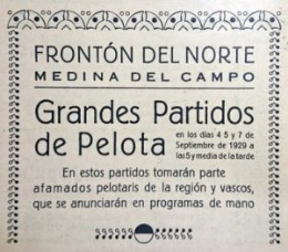 Proyecto de Frontón para edificarse en el llamado Parador de San José _ Fundación Museo de las Ferias